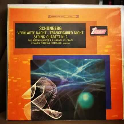 Schönberg – Verklärte Nacht - Transfigured Night – Vinyl, LP Plak