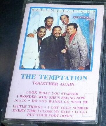 The Temptations – Together Again Kaset ( Sıfır Ambalajında )