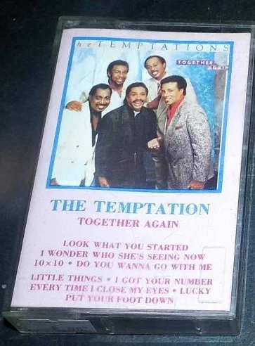 The Temptations – Together Again Kaset ( Sıfır Ambalajında )