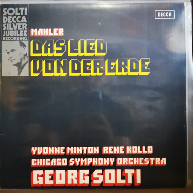 Mahler ‎– Das Lied Von Der Erde– Vinyl, LP Plak