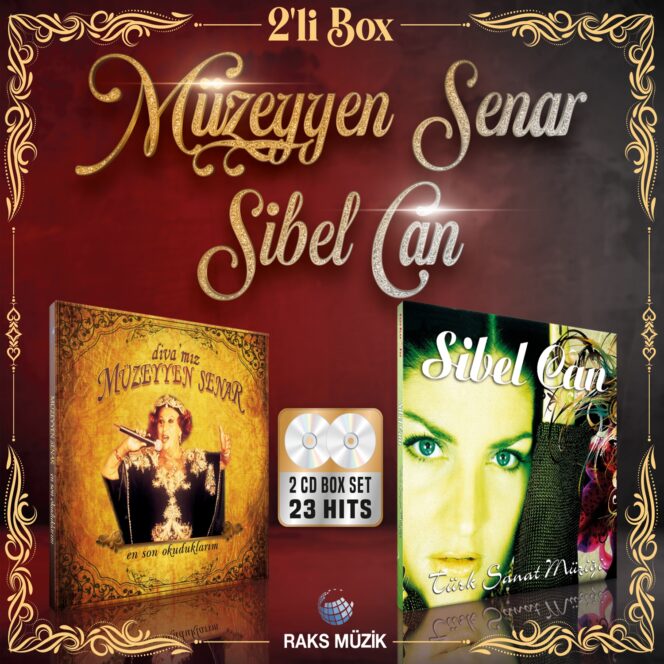 Müzeyyen Senar & Sibel Can (2'li Box) CD ( Sıfır Ambalajında )