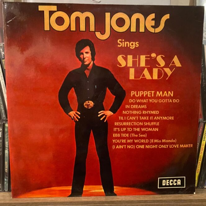 Tom Jones – Tom Jones Sings She's A Lady Vinyl, LP, Album Plak