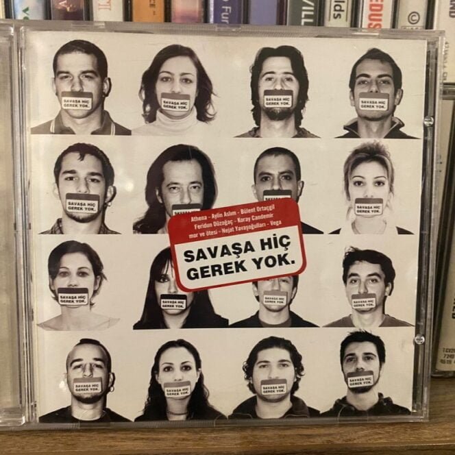 Çeşitli Sanatçılar – Savaşa Hiç Gerek Yok 2.EL CD