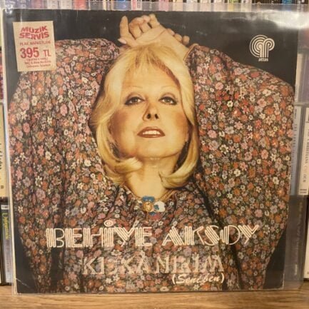 Behiye Aksoy – Kıskanırım (Seni Ben) Vinyl, LP, Album, Plak (1971 Baskı)