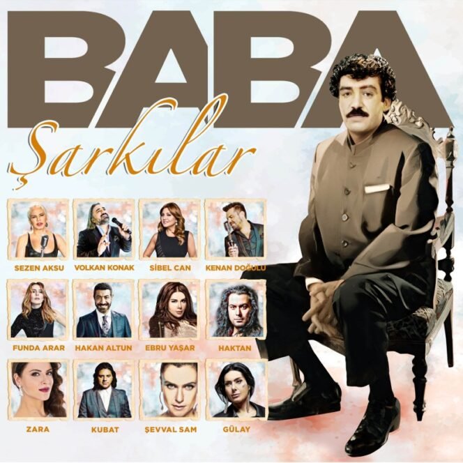 Çeşitli Sanatçılar / Müslüm Gürses – Baba Şarkılar Vinyl, LP, Compilation Plak ( Sezen Aksu - Sibel Can - Kenan Doğulu ..vb.)