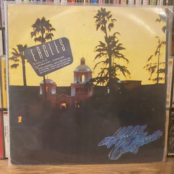 Eagles ‎– Hotel California Vinyl LP Album Plak