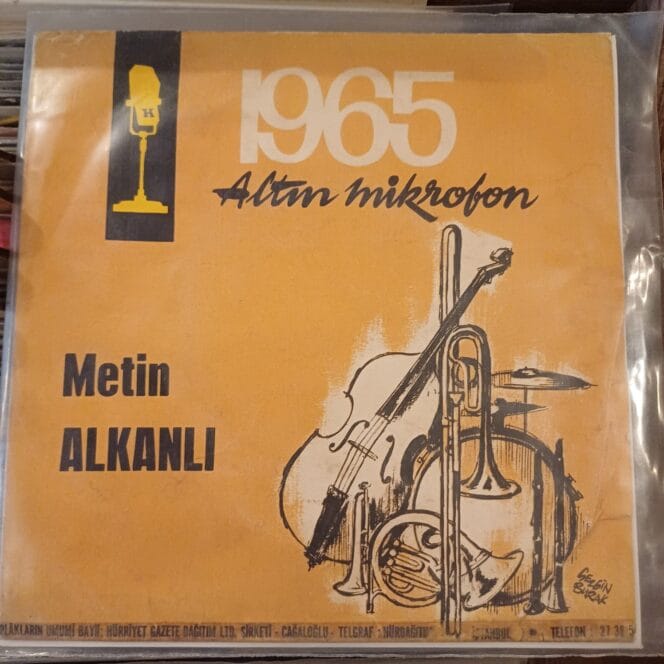 Metin Alkanlı - Altın Mikrofon (45'lik Plak)