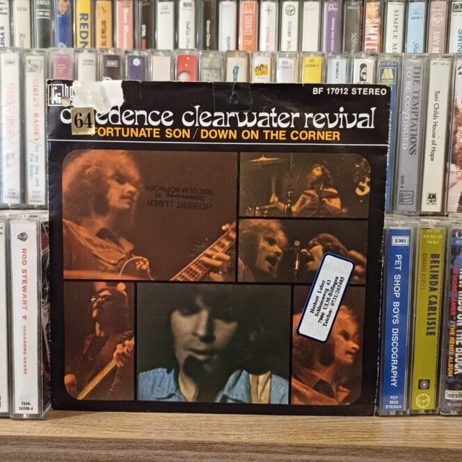 Creedence Clearwater Revival ‎– Fortunate Son / Down On The Corner ( Vinyl, 7", Single, 45 RPM, Stereo)