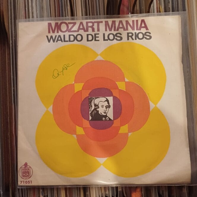 Waldo De Los Rios ‎– Mozart Mania (Vinyl, 7", 45 RPM, Single)