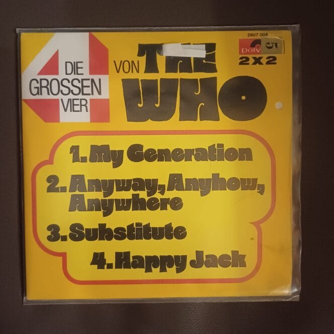 The Who – Die Grossen Vier 2 7'', 45 RPM