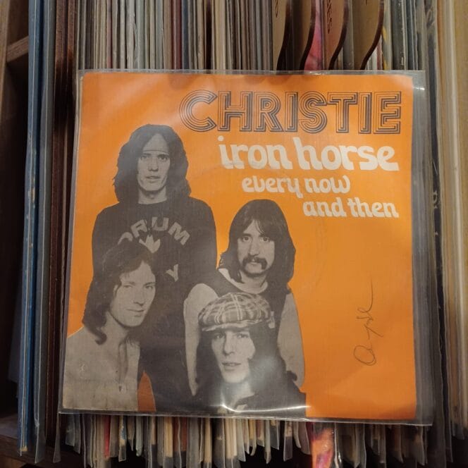 Christie ‎– Iron Horse (Vinyl, 7", 45 RPM, Single)