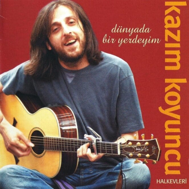 Kazım Koyuncu ‎– Dünyada Bir Yerdeyim (CD, Album, 2.El)