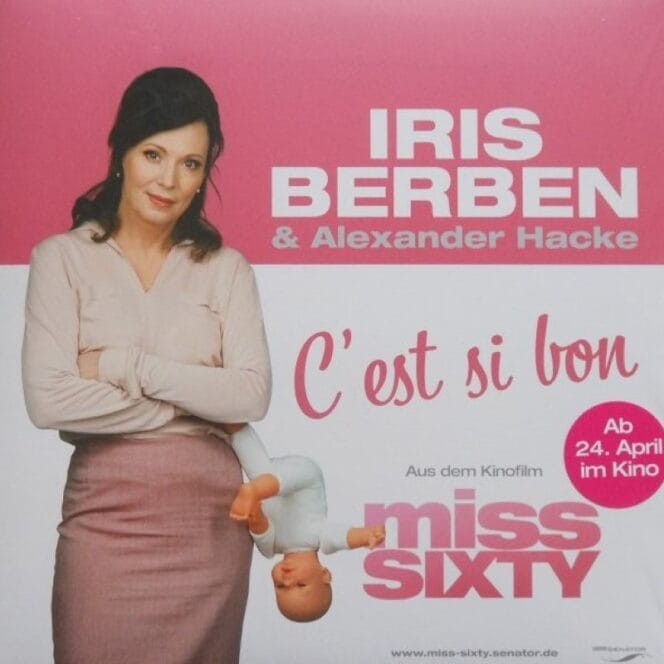 Iris Berben & Alexander Hacke ‎– C'est Si Bon (Vinyl, 7", 45 RPM, Single, Promo)