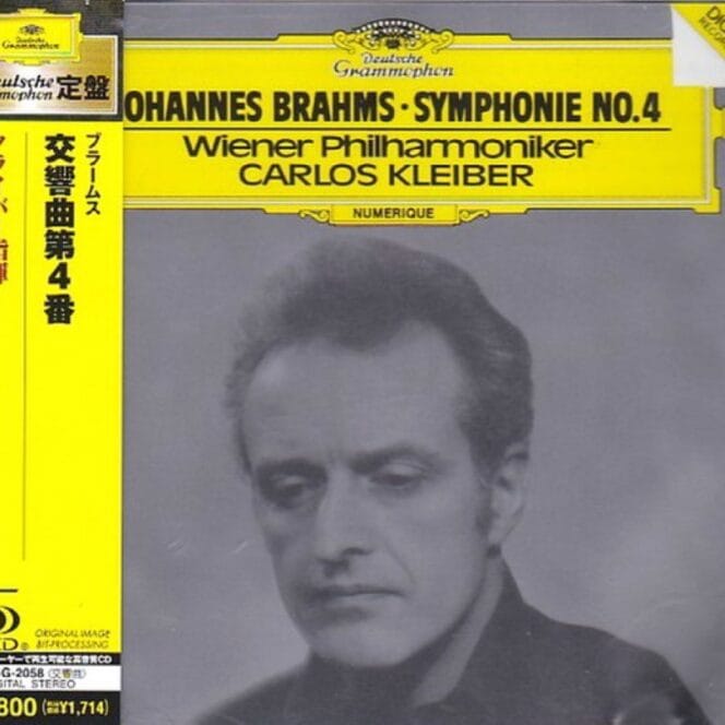 Johannes Brahms, Wiener Philharmoniker, Carlos Kleiber ‎– Symphonie No.4 (CD, Album, 2.El)